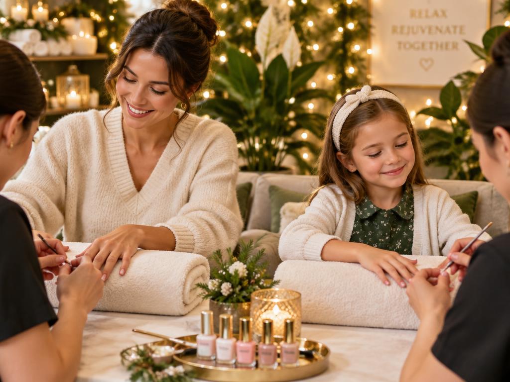 Grace Mommy & Me Sparkle festive spa package at Grace Aesthetics Wellness Spa, Empangeni